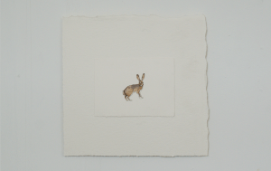 Manner and Tone - watercolor, 12.5 x 9cm, SOLD 