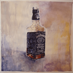 K.K (J.D). Watercolor & Acrylic. 